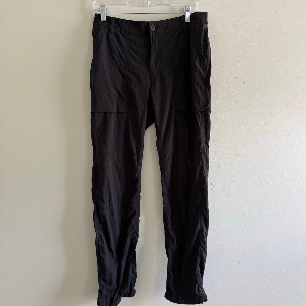 REI Co-Op | Women’s Sz 6 Black Pull On Textured Hiking Pants Outdoors Waterproof - Picture 2 of 9
